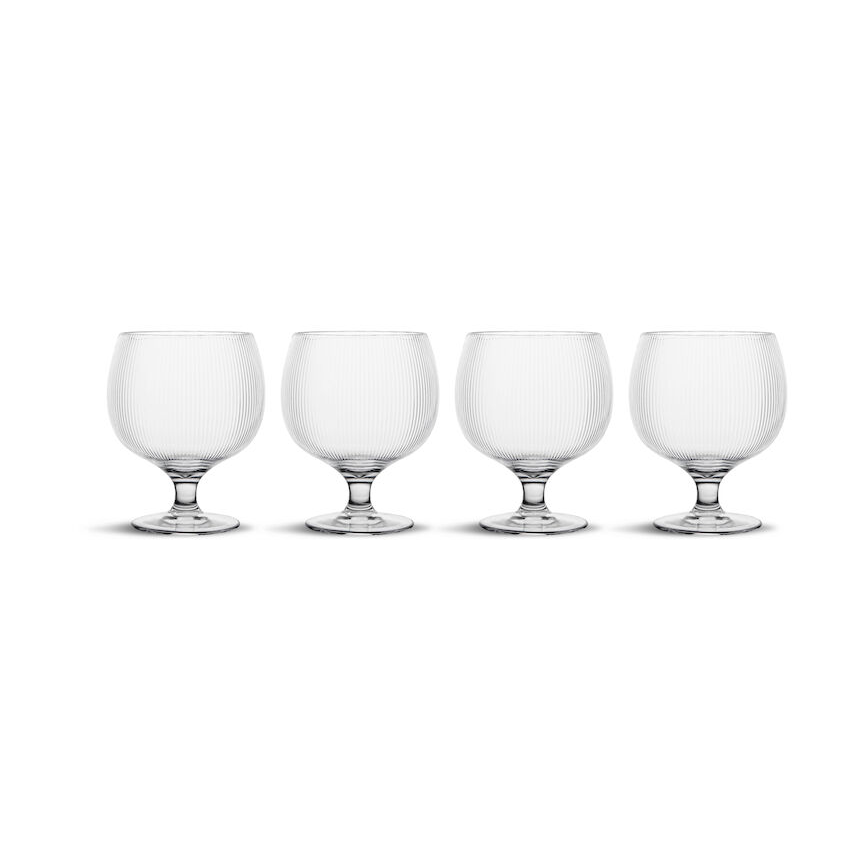Sagaform Billi vinglas 35 cl 4-pack | Skandinavisk Design | Vinglas | Transparent