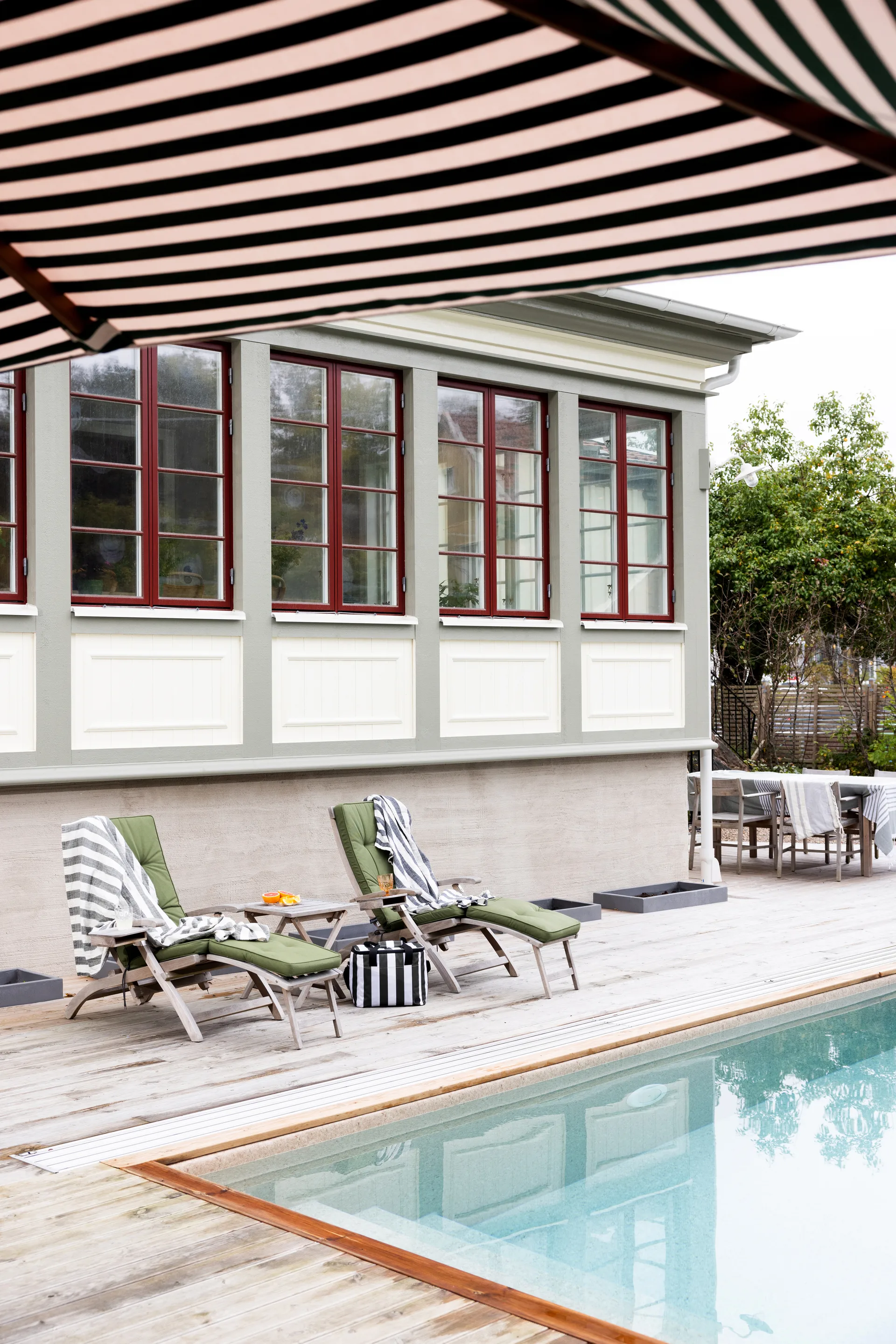 City kylväska stor 20 L, Grön-vit Sagaform