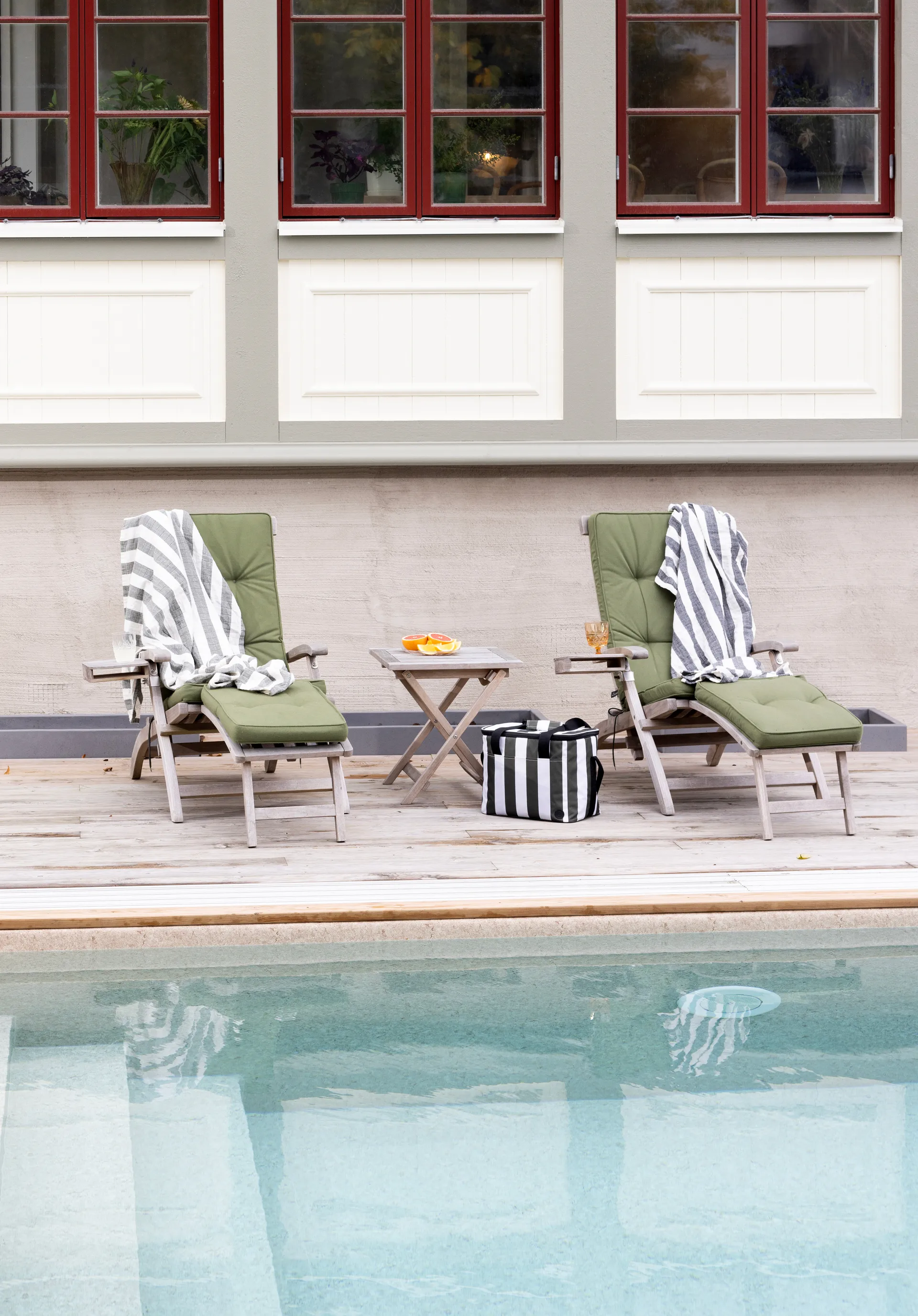 City kylväska stor 20 L, Grön-vit Sagaform