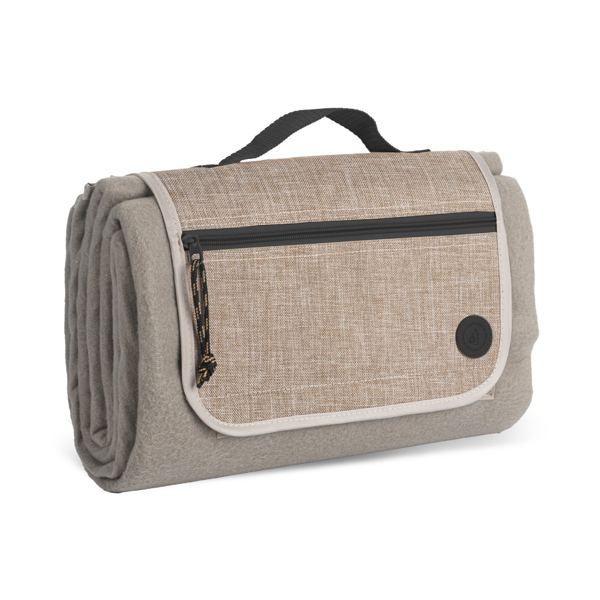 Sagaform City picknickpläd 130x170 cm Beige | Skandinavisk Design | Ullplädar & Ullfiltar | Beige