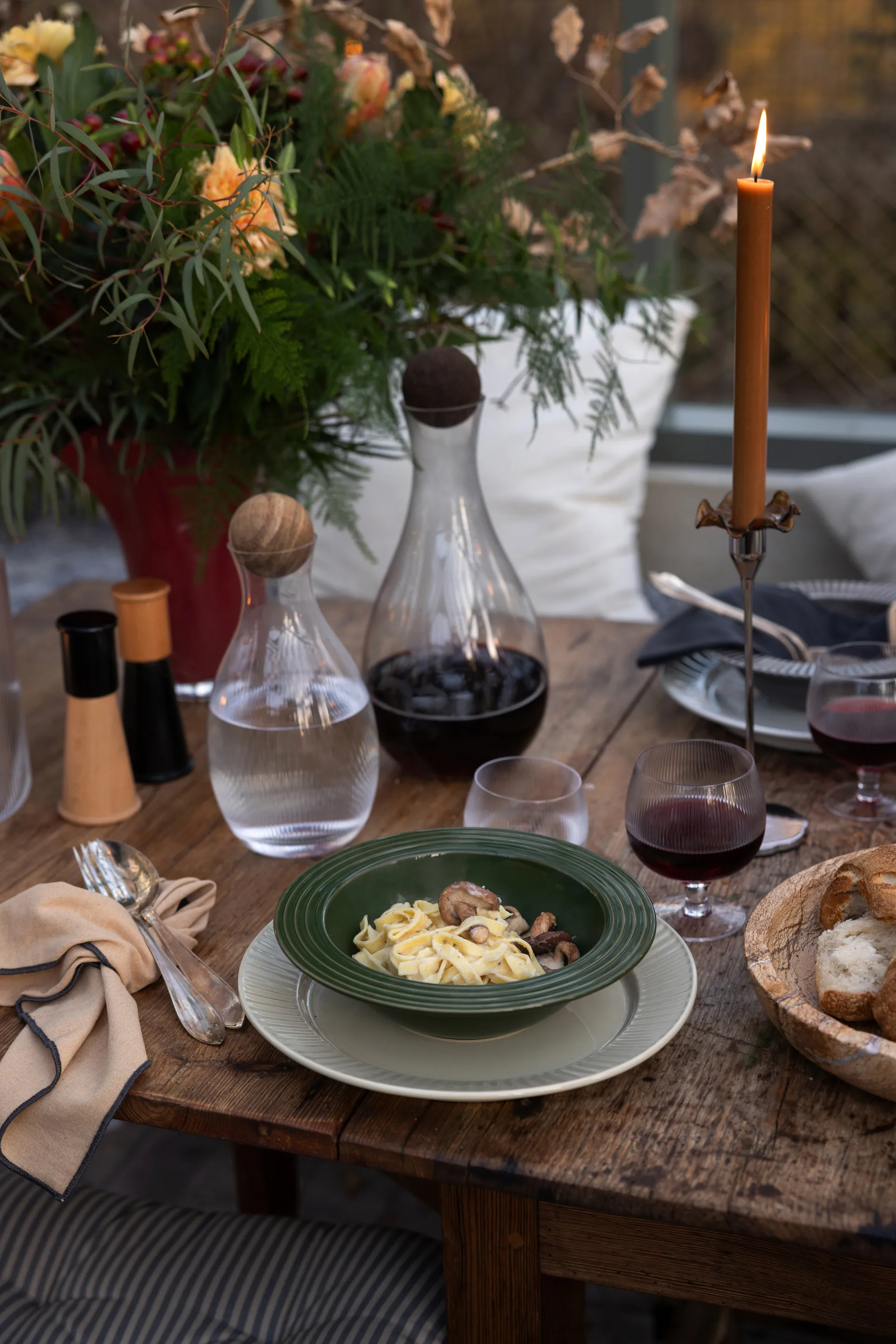 Coffee & More djup tallrik Ø22 cm, Grön Sagaform