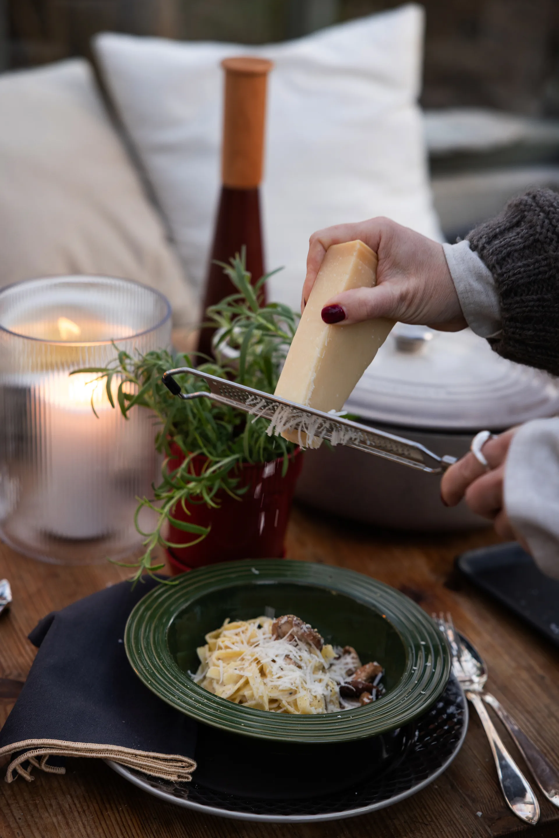 Coffee & More djup tallrik Ø22 cm, Grön Sagaform