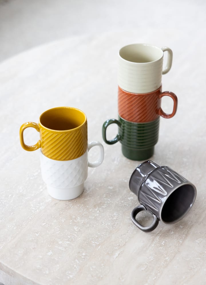 Coffee & More kaffemugg 2-pack, Beige Sagaform