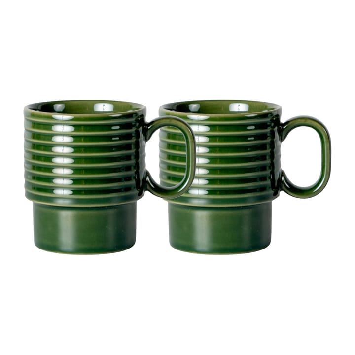 Coffee & More kaffemugg 2-pack - Grön - Sagaform