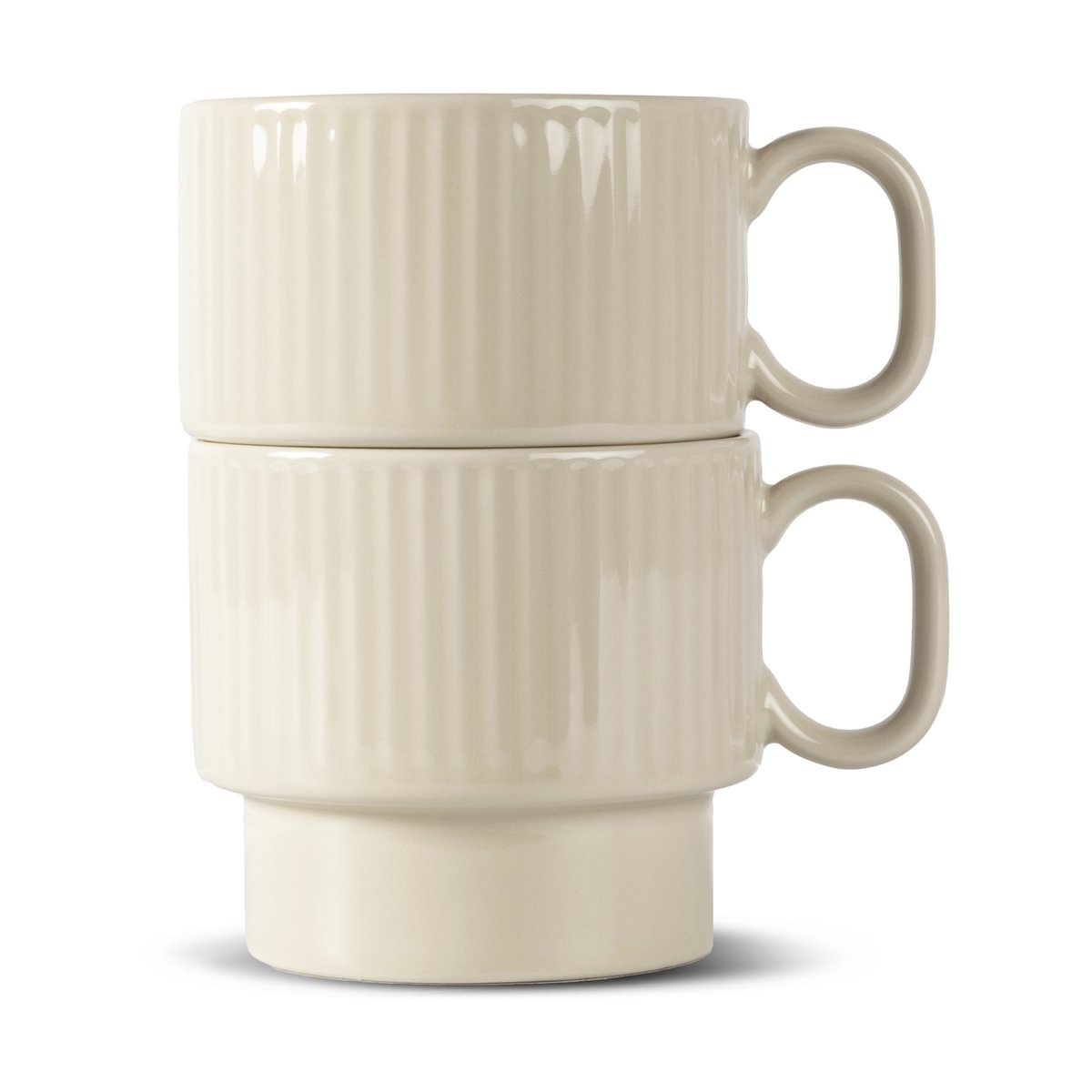 Sagaform Coffee & More temugg 2-pack Beige | Skandinavisk Design | Kaffekoppar | Beige