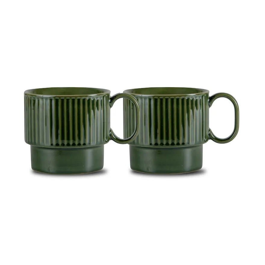 Coffee & More temugg 2-pack, Grön Sagaform