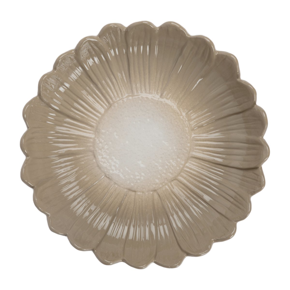 Sagaform Dagny djupt fat 27 cm Beige | Skandinavisk Design | Djupa tallrikar | Beige