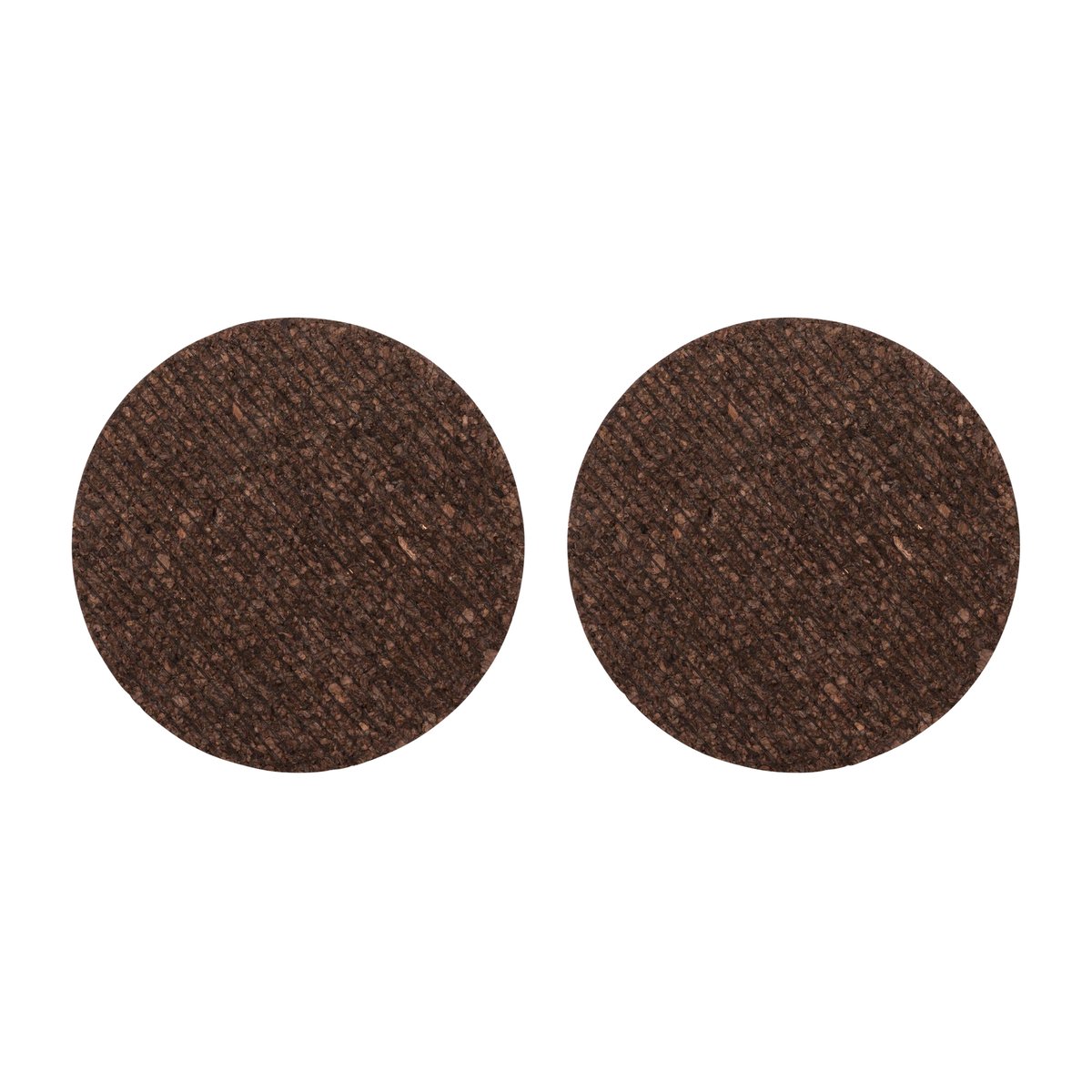 Sagaform Dante grytunderlägg i kork 2-pack Brun | Skandinavisk Design | Grytunderlägg | Brun