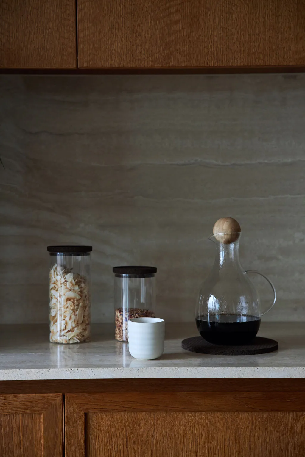 Dante grytunderlägg i kork 2-pack, Brun Sagaform