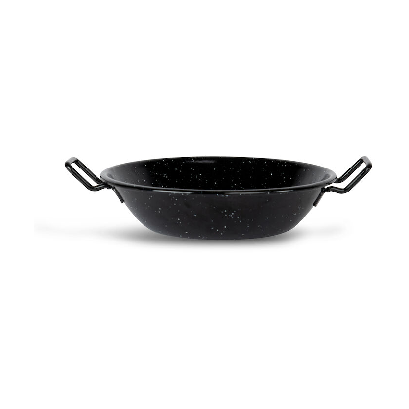 Sagaform Doris emaljerad wokpanna liten 23,5 cm Svart