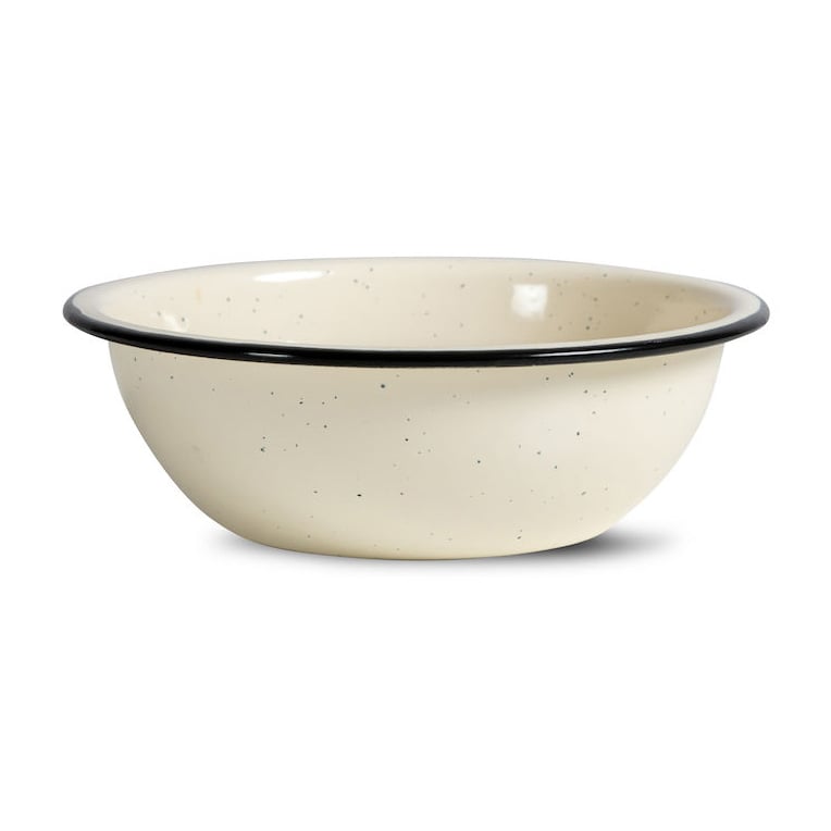 Sagaform Doris emaljskål 16 cm Beige | Skandinavisk Design | Frukostskålar | Beige