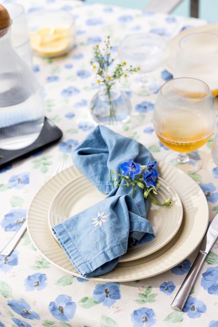 Eden denim tygservett 45x45 cm 2-pack, Blå Sagaform