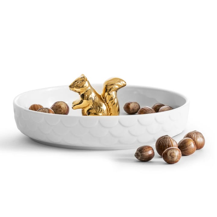 Ekorre serveringsfat, guld Sagaform