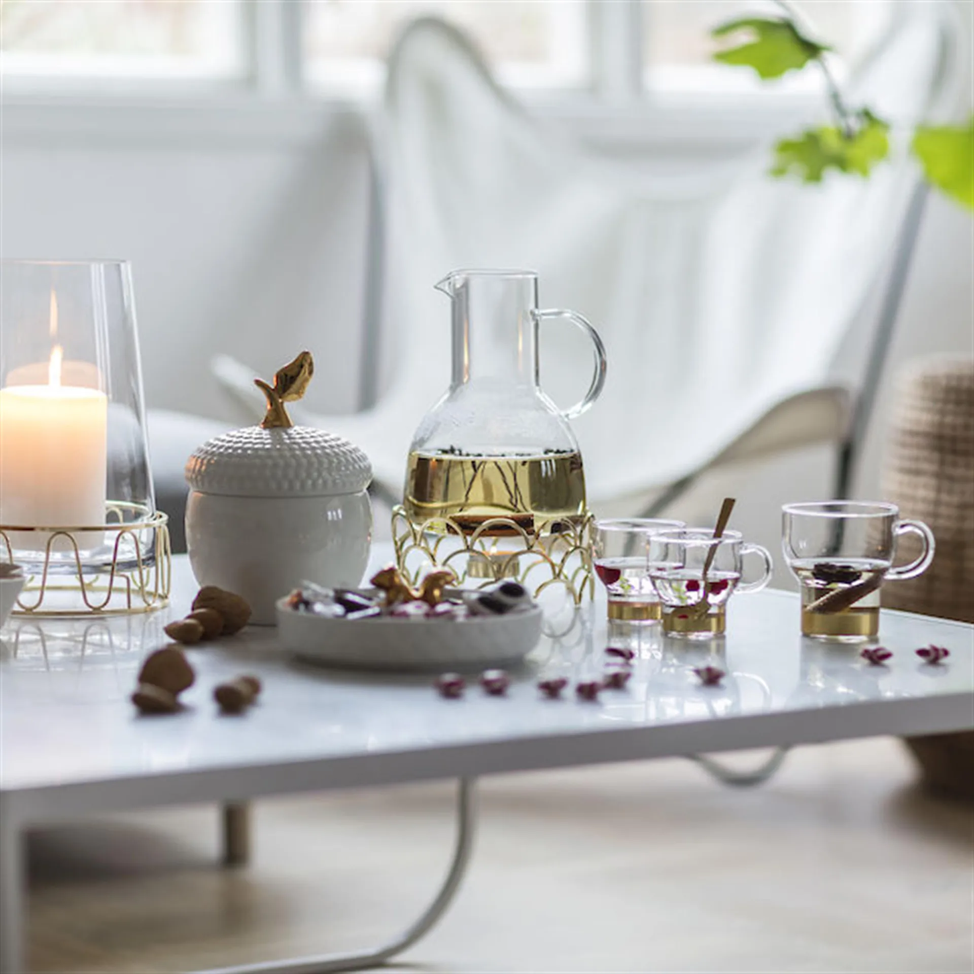 Ekorre serveringsfat, guld Sagaform