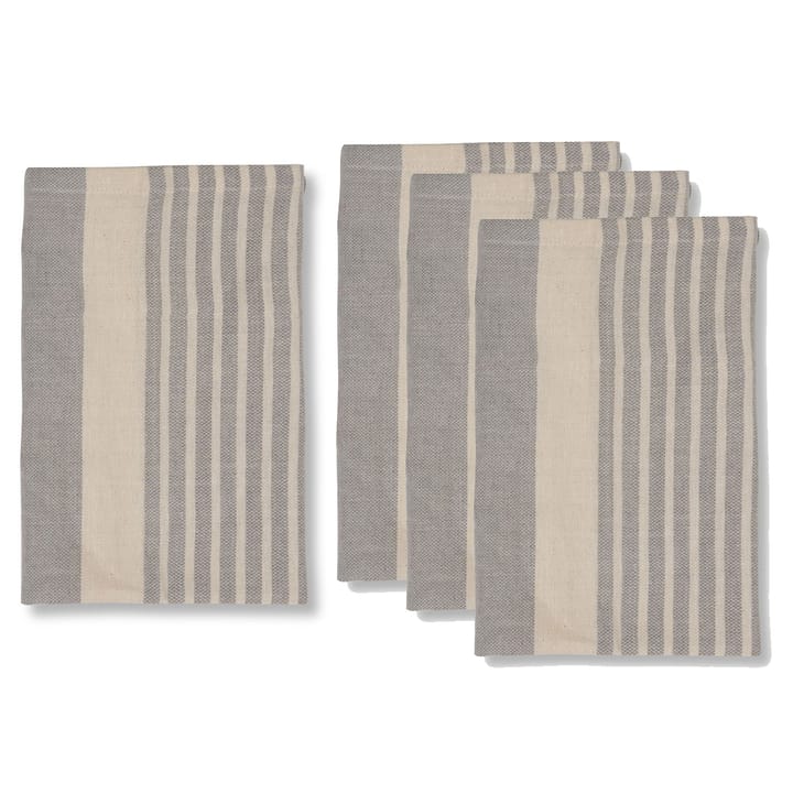 Ella Hamam tygservett 4-pack, Beige Sagaform