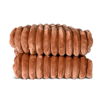 Esther fleecepläd - Ljusbrun - Sagaform