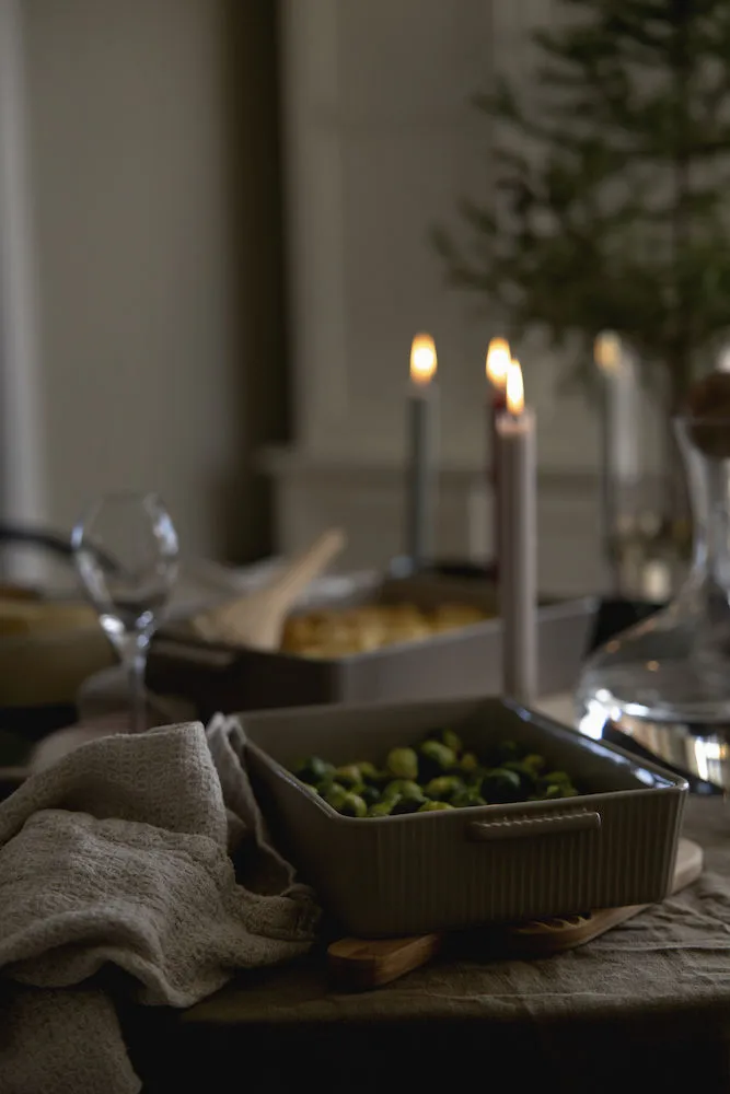 Flora ugnsform beige, 36x23 cm Sagaform