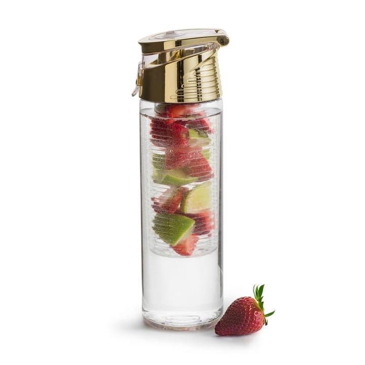 Fresh flaska med fruktkolv 75 cl, guld Sagaform