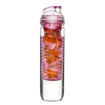 Fresh flaska med fruktkolv 80 cl - rosa - Sagaform