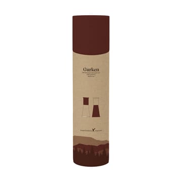 Gurken salt- och pepparkvarn liten 2 delar - Röd-brun - Sagaform