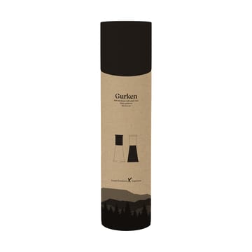 Gurken salt- och pepparkvarn liten 2 delar - Svart-brun - Sagaform