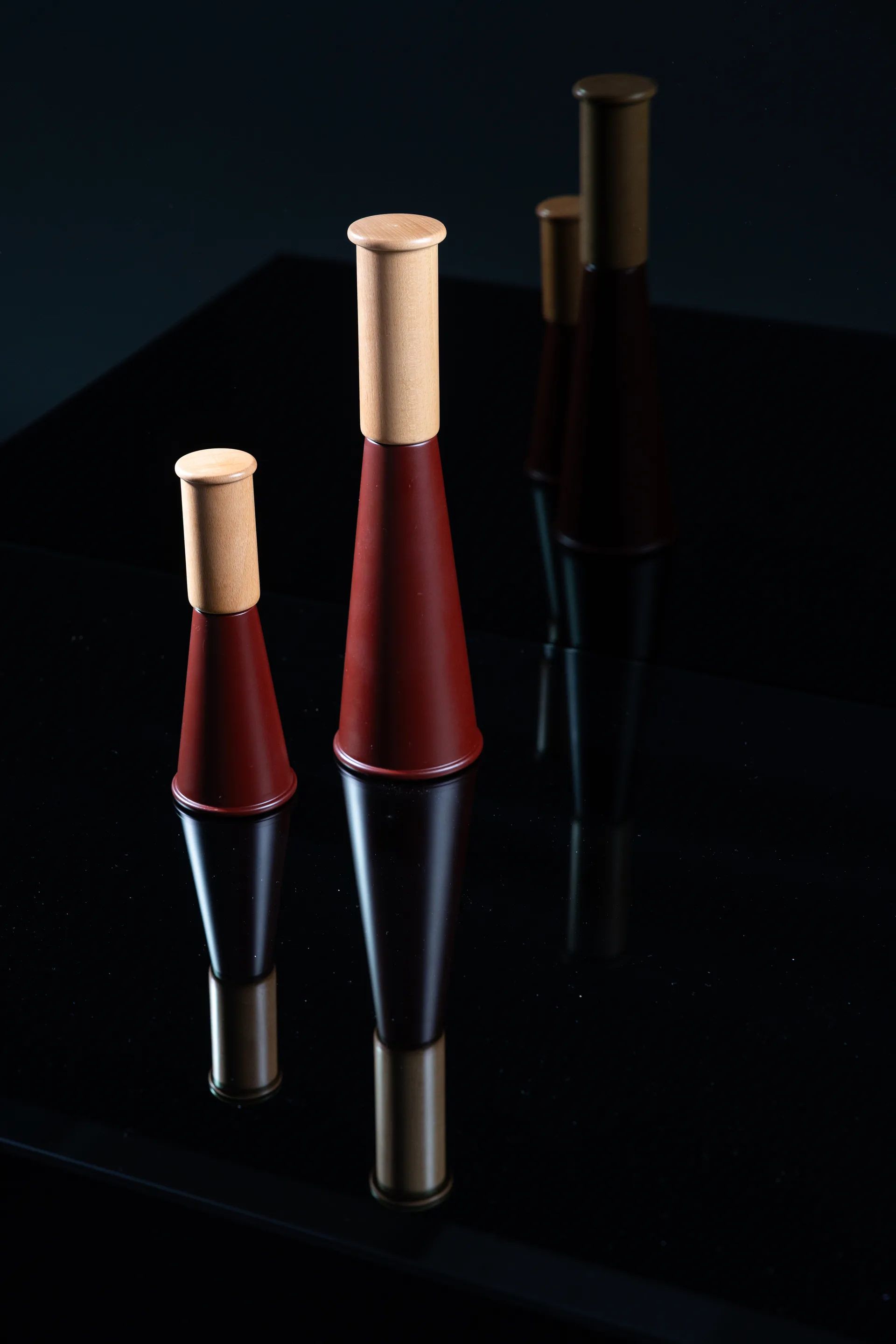 Gurken salt- och pepparkvarn medium 20,5 cm, Röd-brun Sagaform