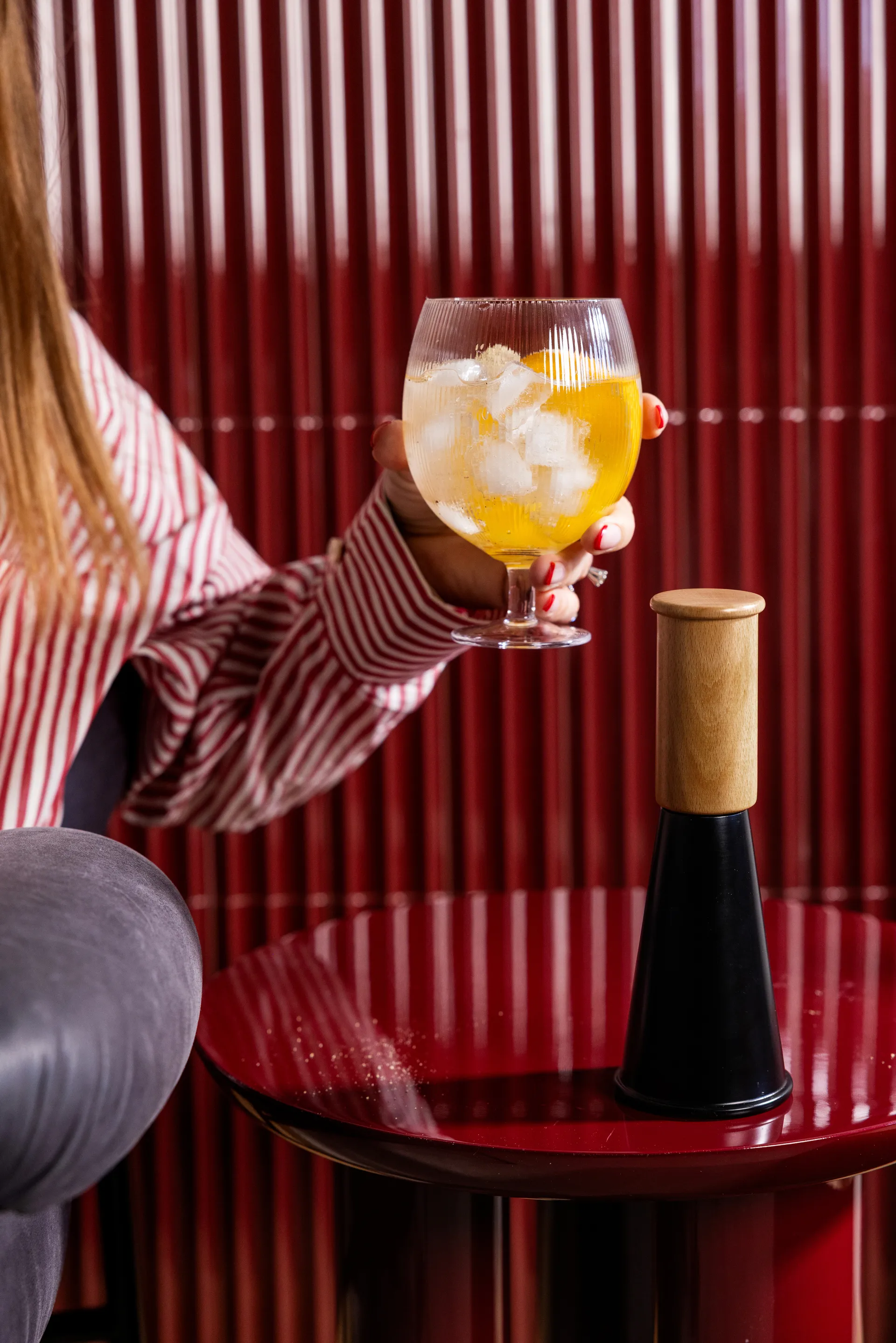 Gurken salt- och pepparkvarn medium 20,5 cm, Svart-brun Sagaform