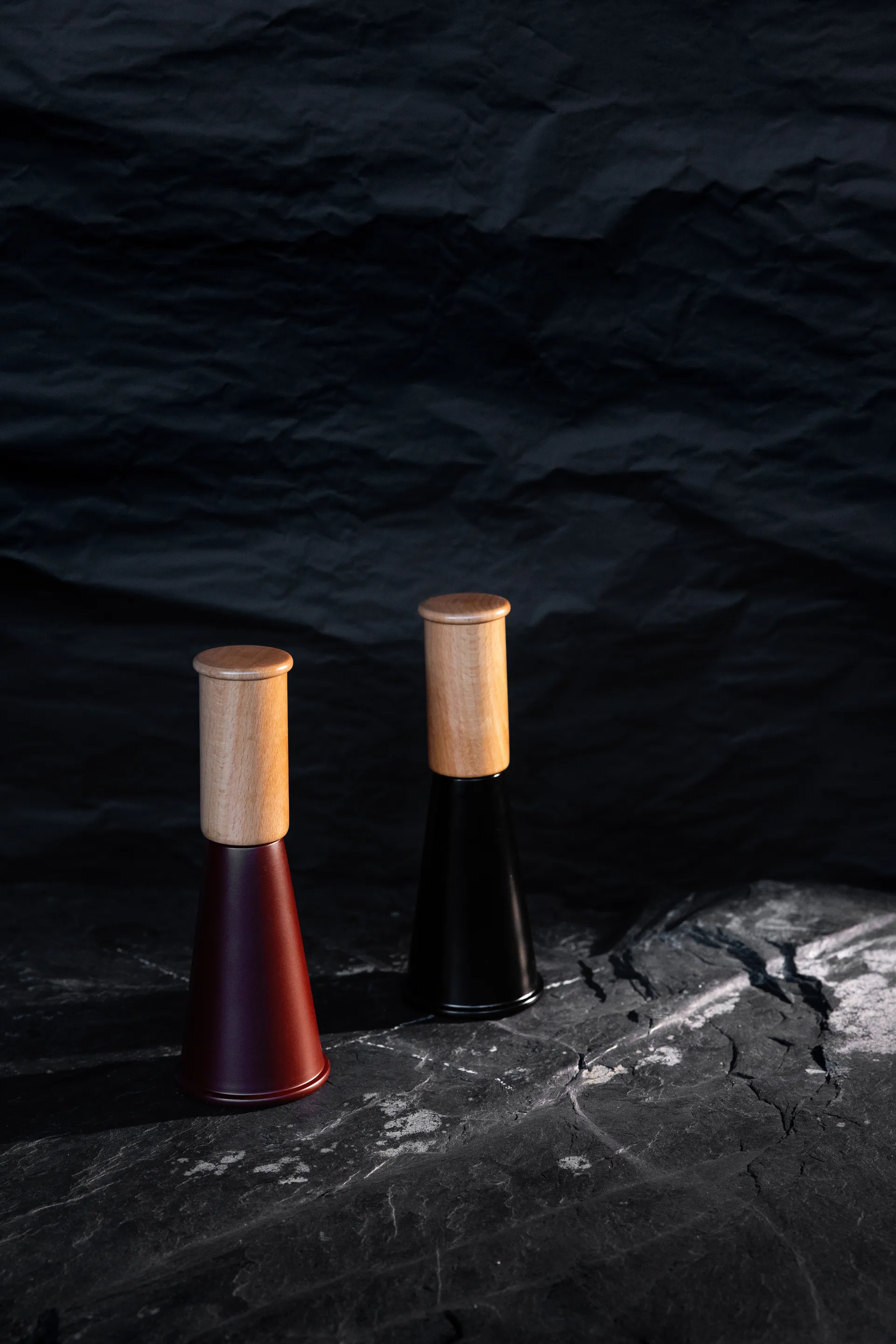 Gurken salt- och pepparkvarn medium 20,5 cm, Svart-brun Sagaform