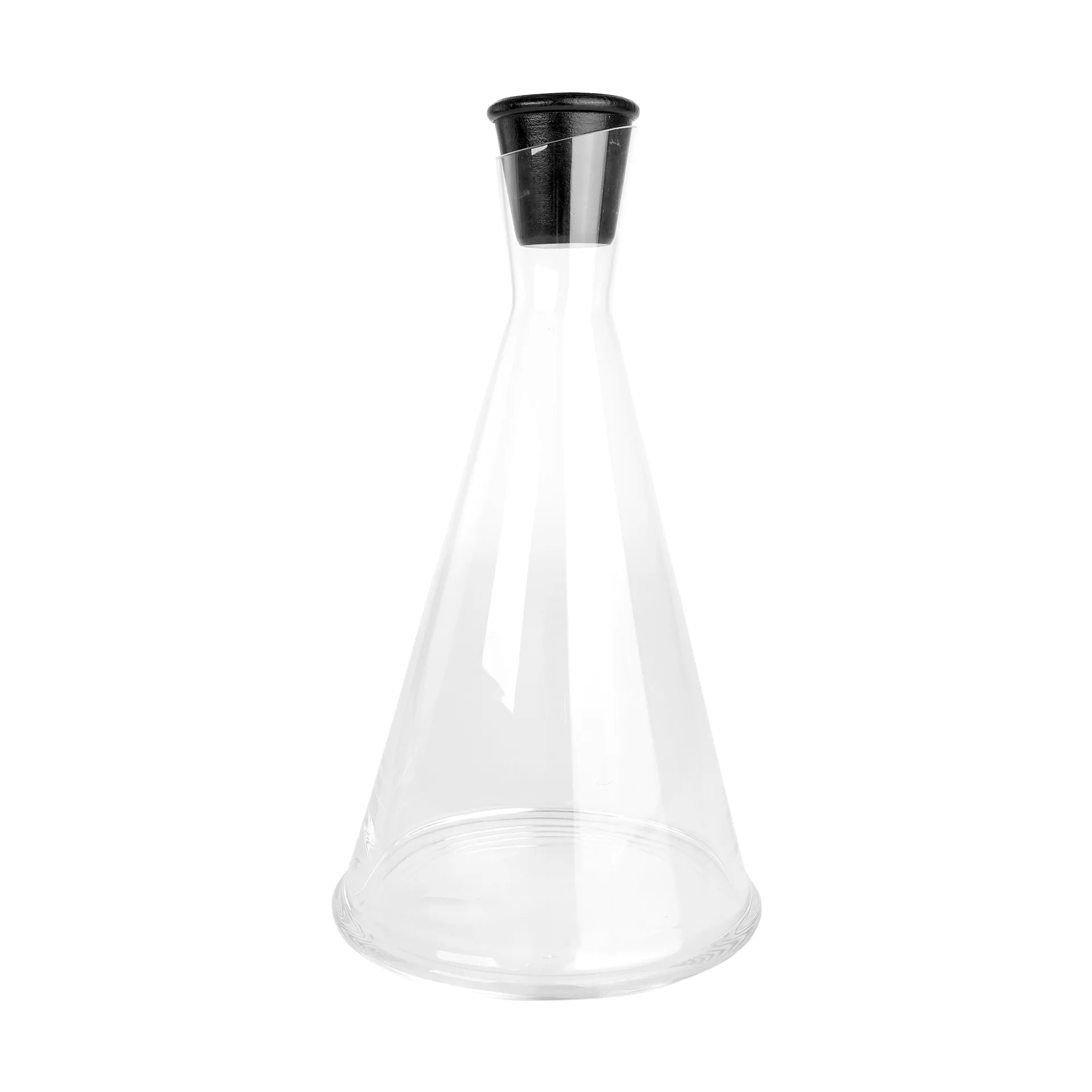 Gurken vinkaraff, Klar-svart, 1,6 L Sagaform