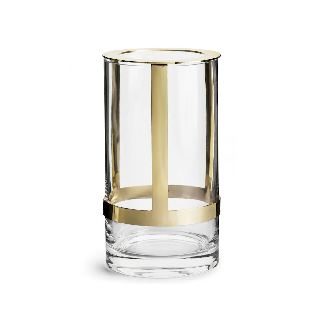 Sagaform Hold vas medium Guld | Skandinavisk Design | Vaser | Guldfärgad