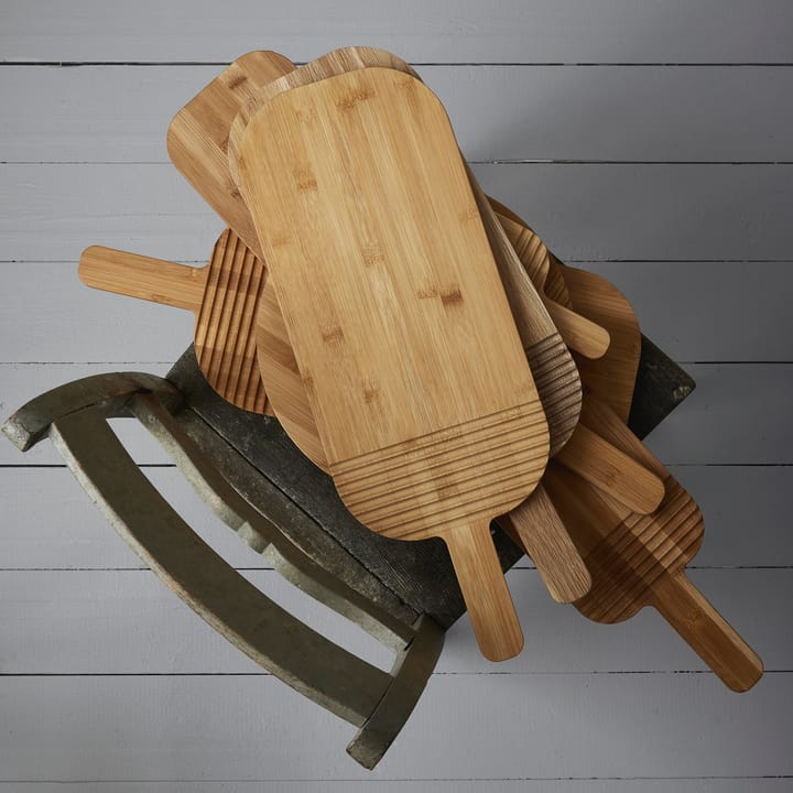Nature skärbräda bambu med handtag - 54 cm - Sagaform