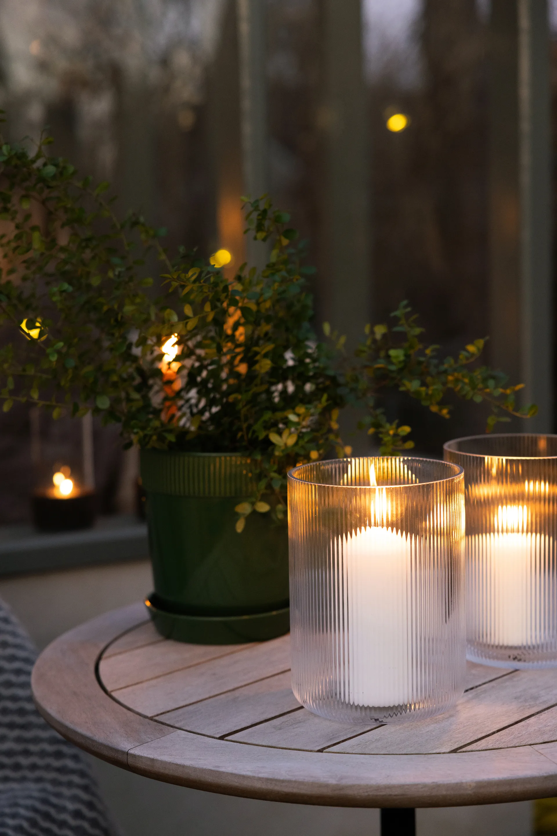 Sagaform Blanka vas/vinkylare Ø15x20 cm, Klar Sagaform