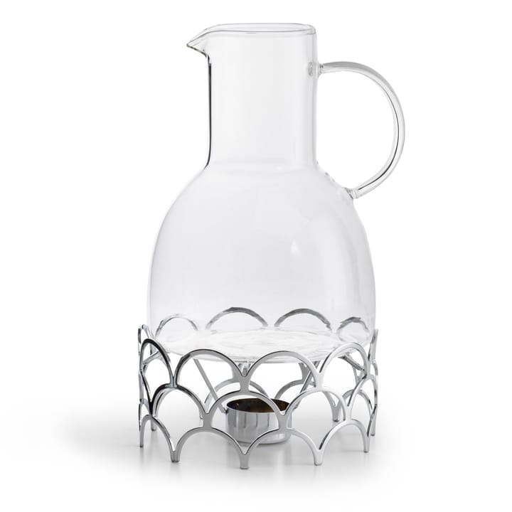 Sagaform glöggkanna med värmare, Silver Sagaform