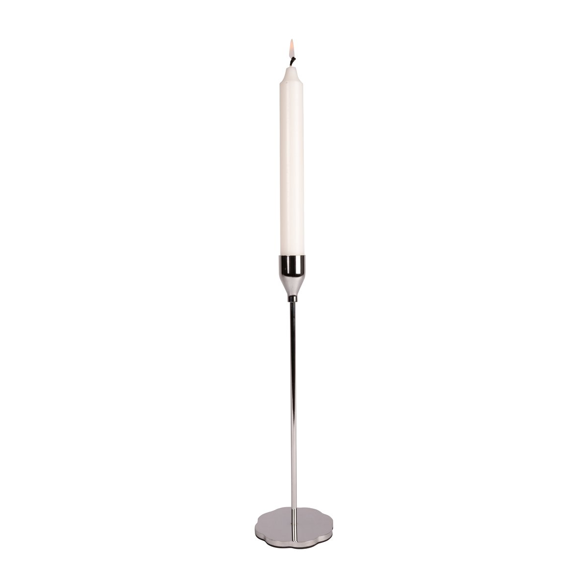 Sagaform Siri ljusstake Silver | Skandinavisk Design | Ljusstakar | Silverfärgad