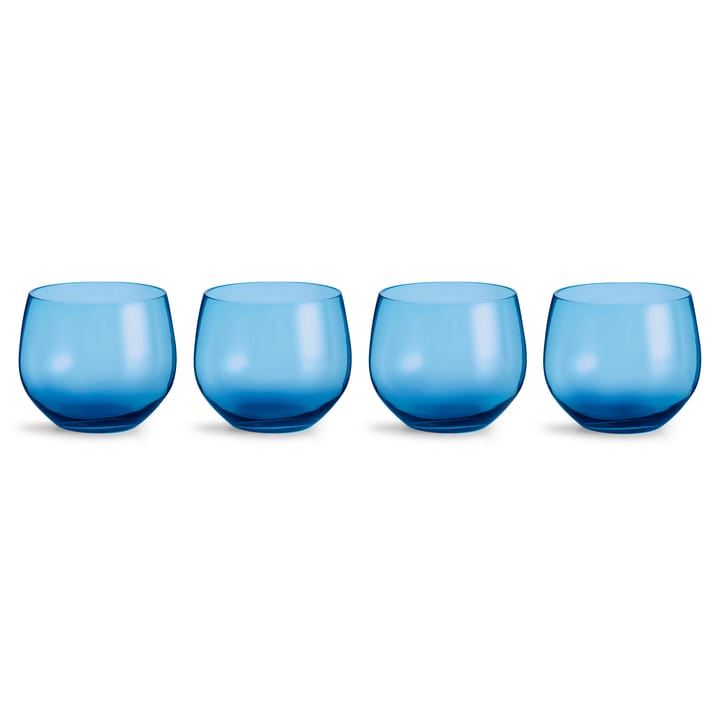 Spectra tumbler glas 4-pack, Blå Sagaform