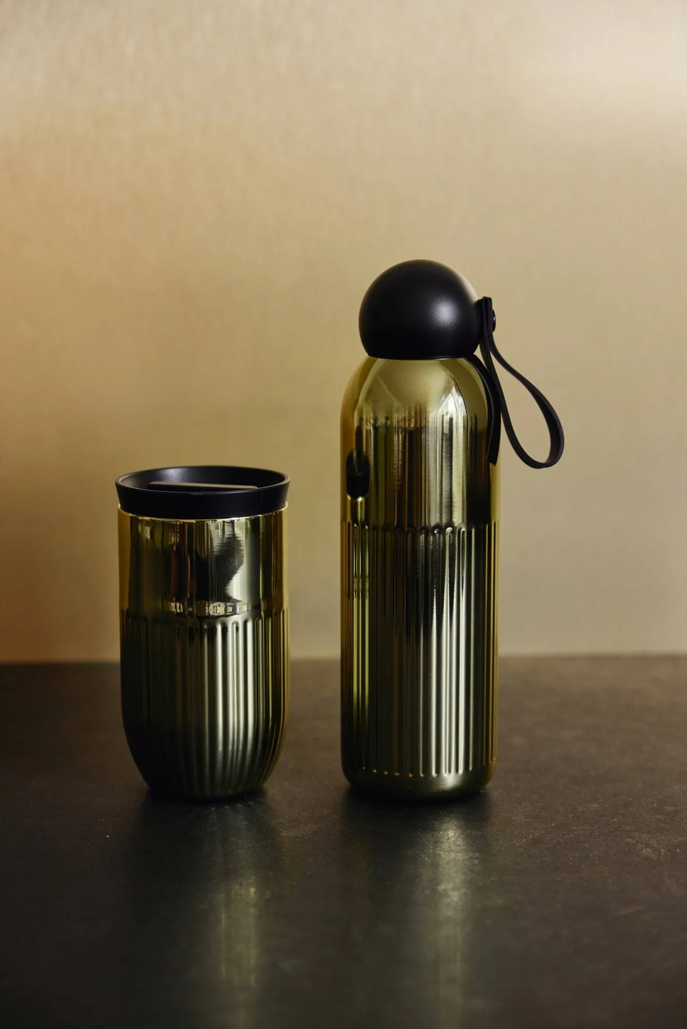 Tekla termosflaska, Guld krom, 50 cl Sagaform