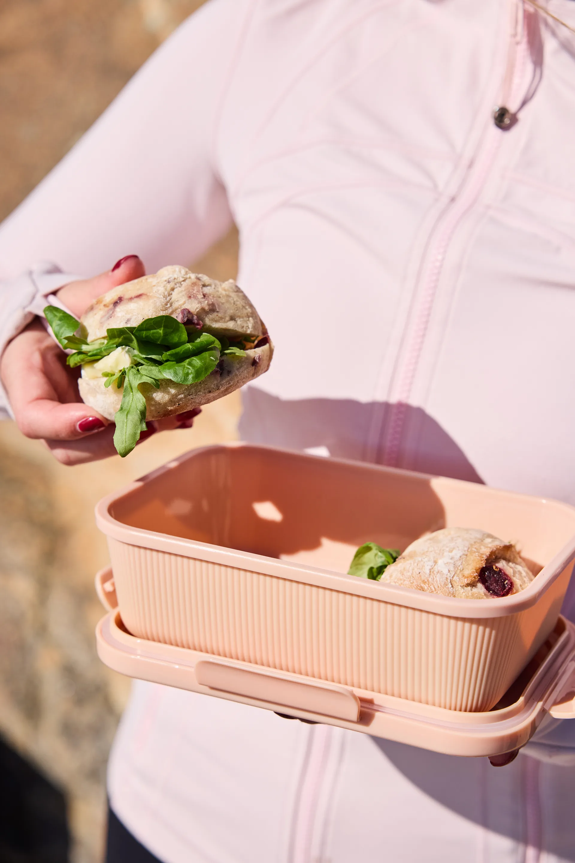 Tina matlåda 1,1 L, Rosa Sagaform