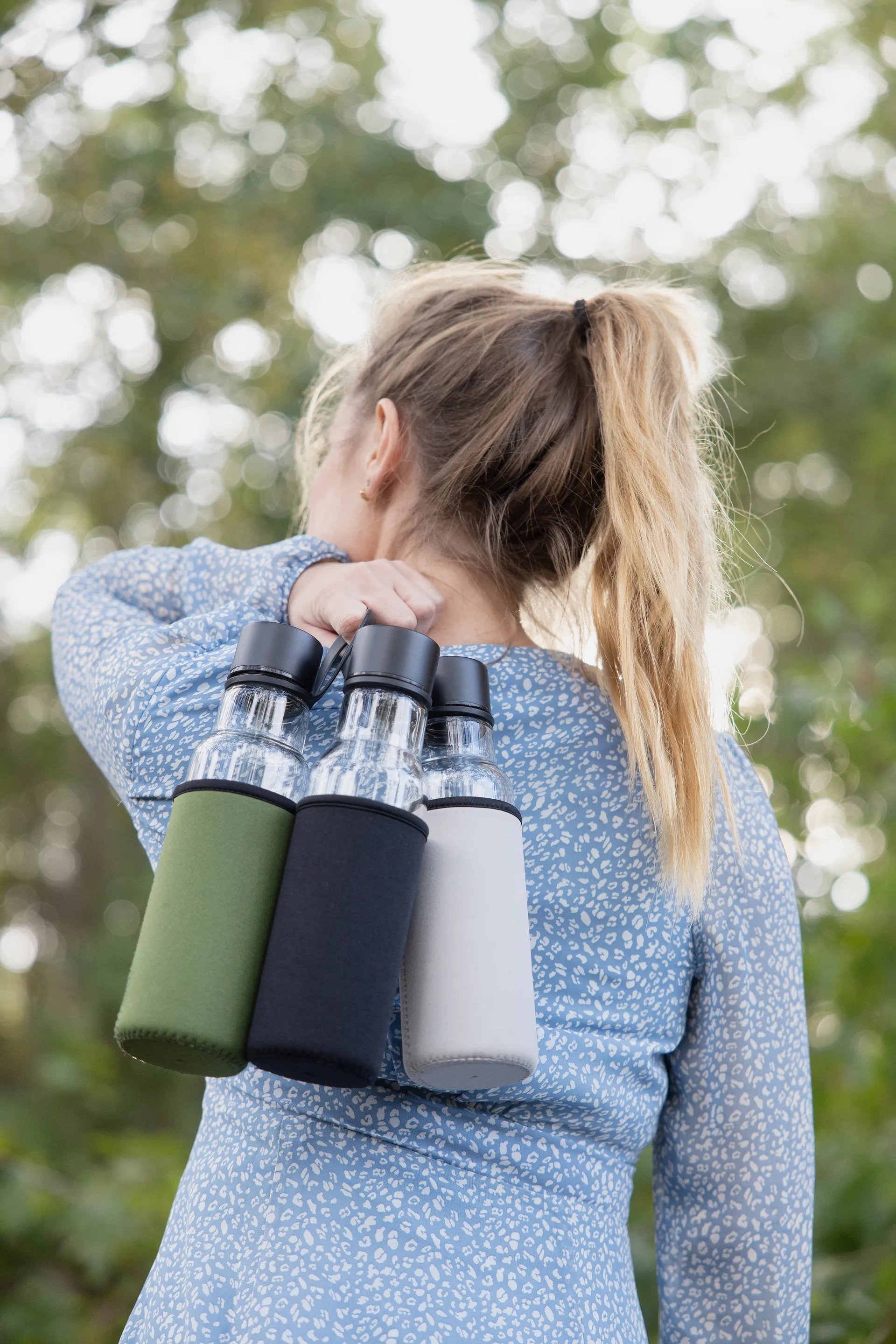 To Go glasflaska 60 cl, Svart Sagaform