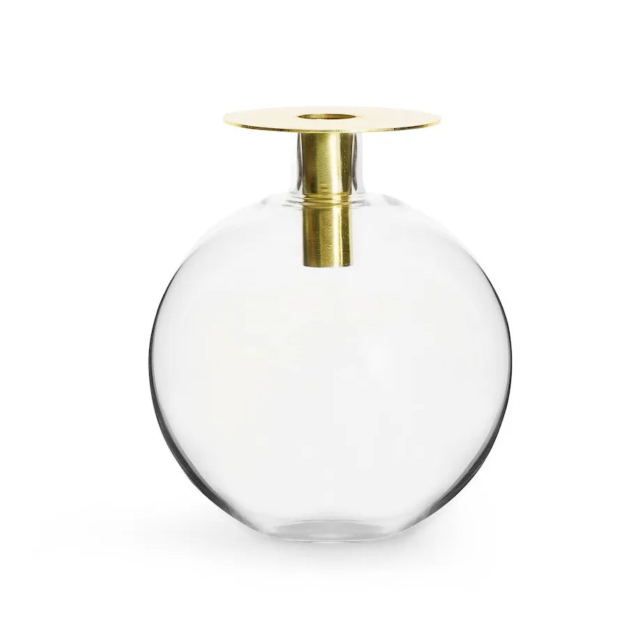 Sagaform Top vas guldfärgad