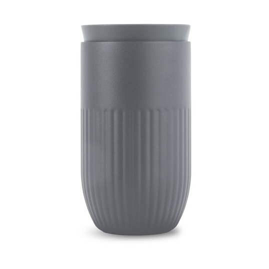 Sagaform Tova bilmugg termosmugg 32 cm Grå | Skandinavisk Design | Termosmuggar | Grå