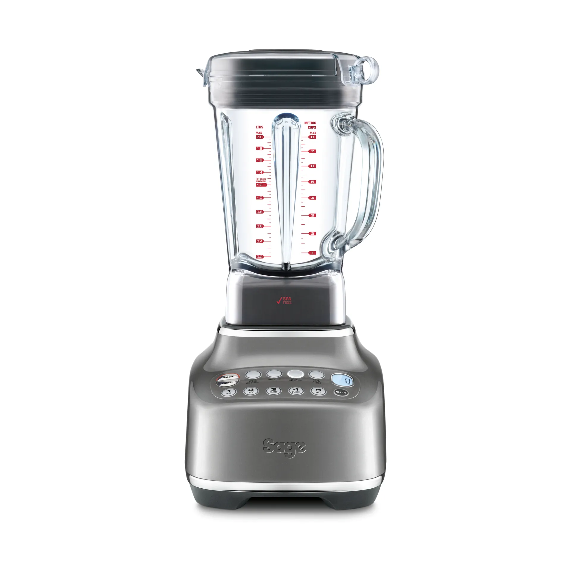Sage SBL 820 blender 2 L, Smoked Hickory Sage