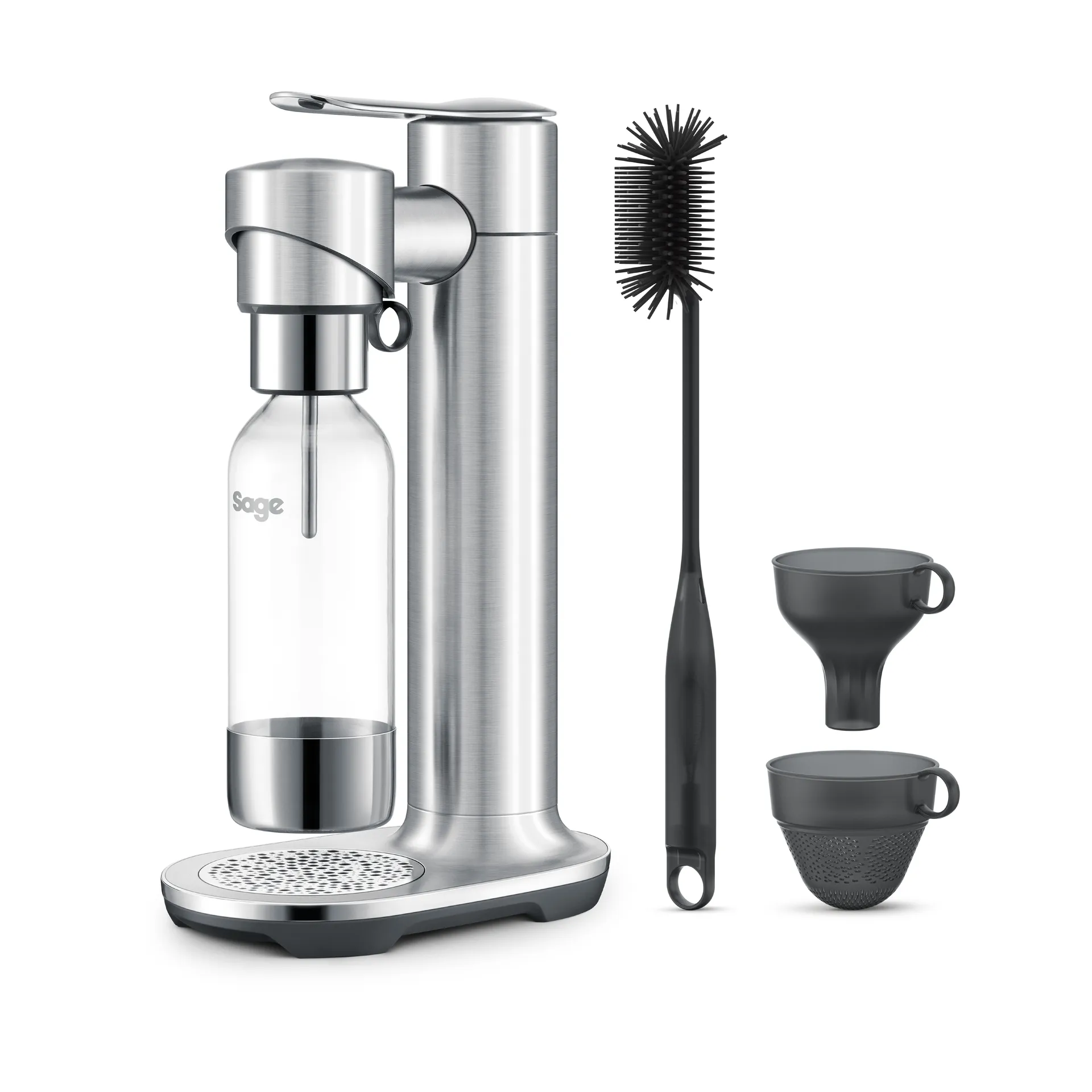 Sage SCA 800 kolsyremaskin, Brushed Stainless Steel Sage