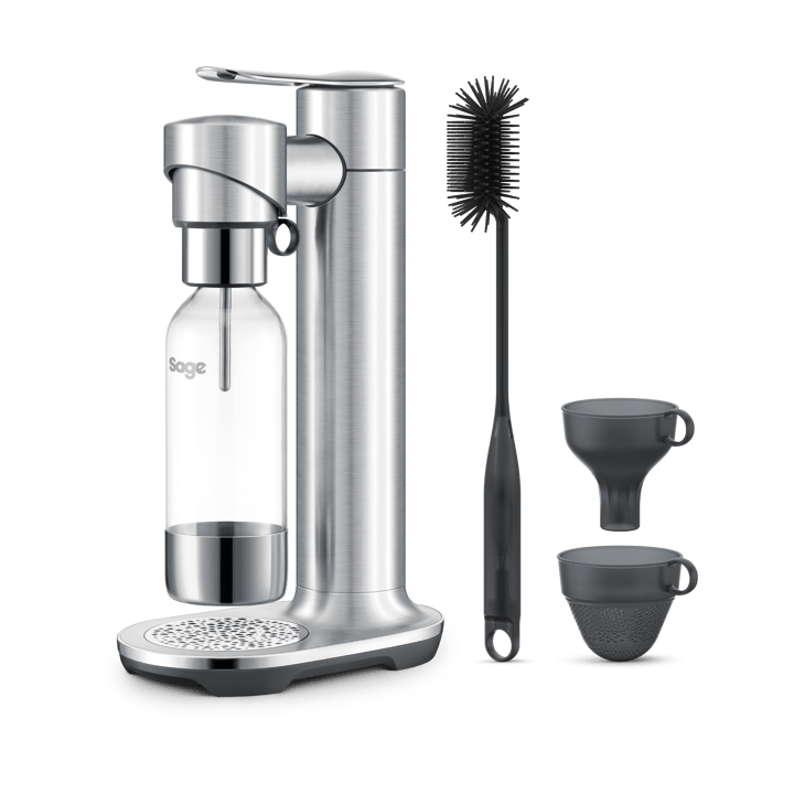 Sage SCA 800 kolsyremaskin, Brushed Stainless Steel Sage