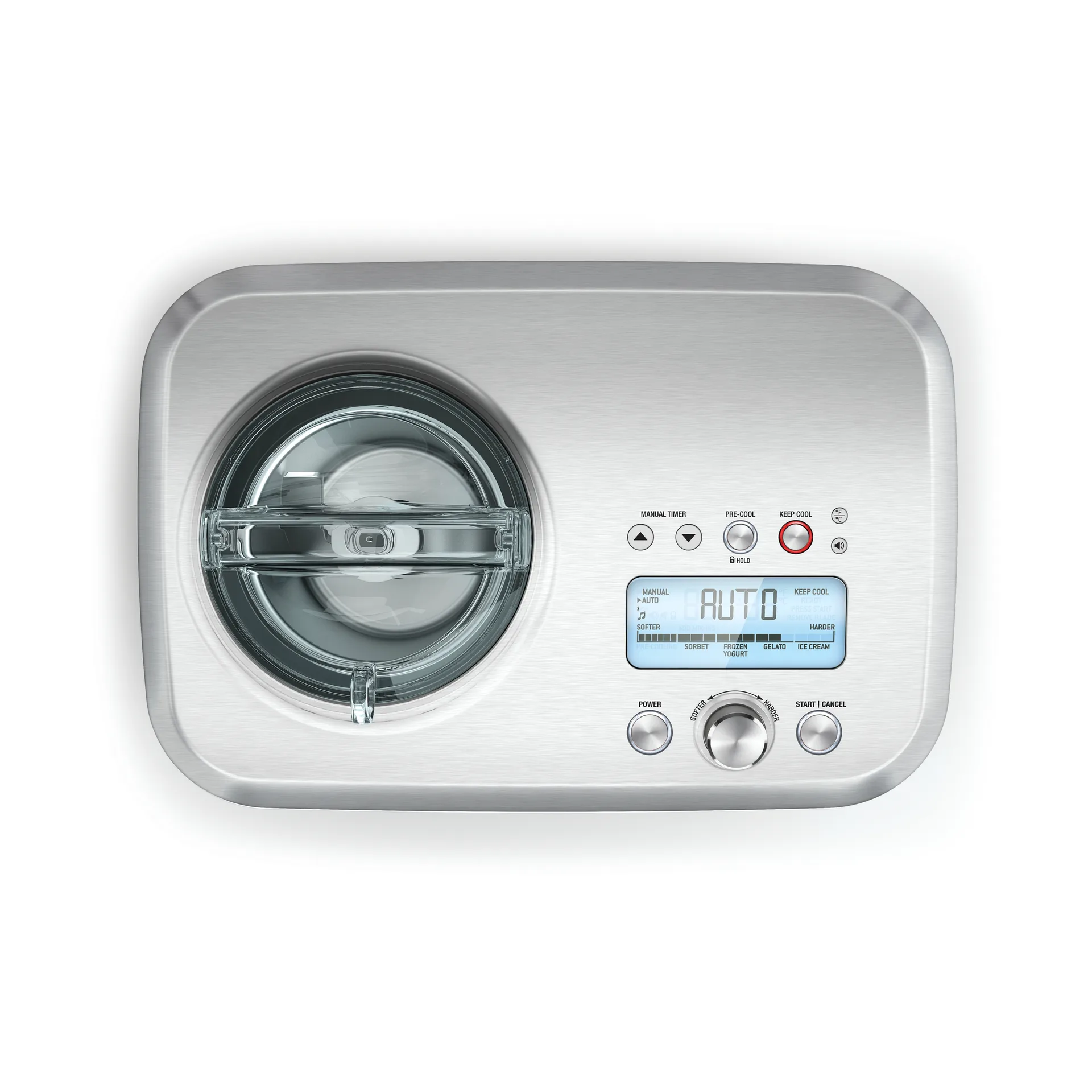 Sage SCI 600 glassmaskin, Brushed Steel Sage