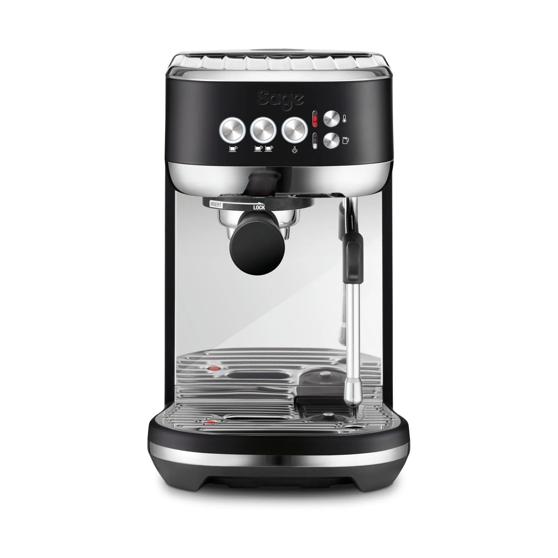 Sage SES 500 espressomaskin, Black steel Sage