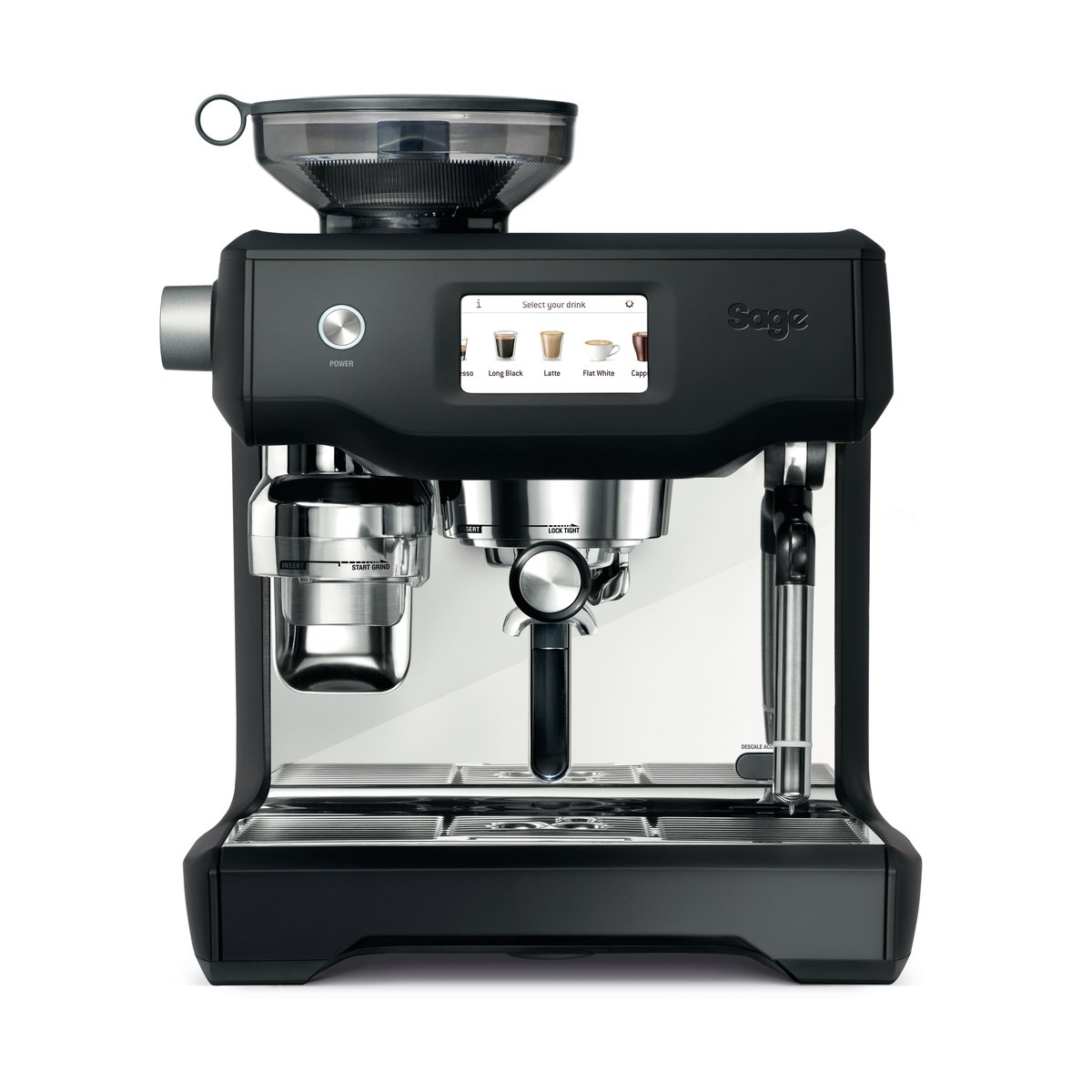 Sage SES 990 automatisk espressomaskin Black Truffle