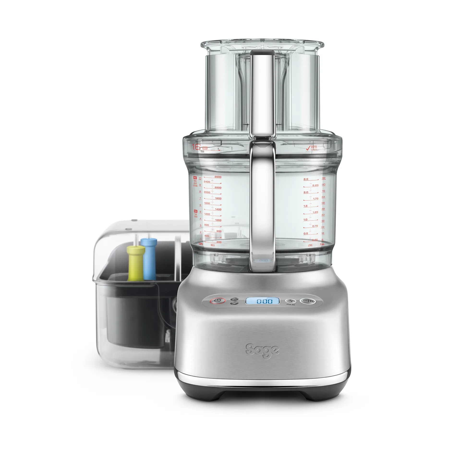 Sage SFP 638 matberedare, Brushed Stainless Steel Sage