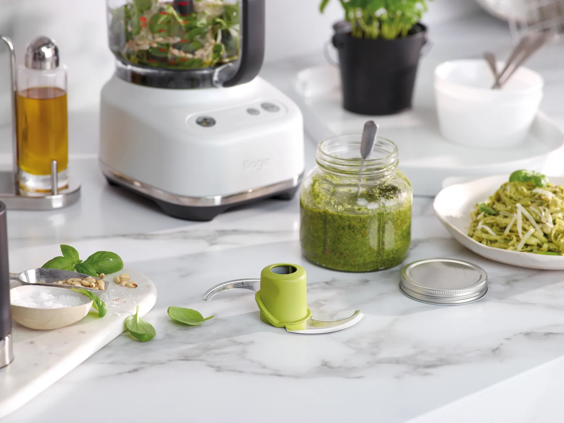 Sage SFP 638 matberedare, Sea Salt White Sage