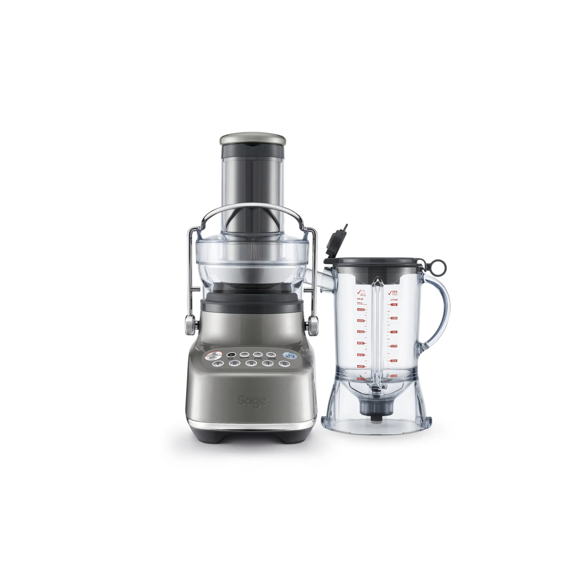 Sage SJB 615 3-i-1 blender & juicemaskin, Smoked Hickory Sage