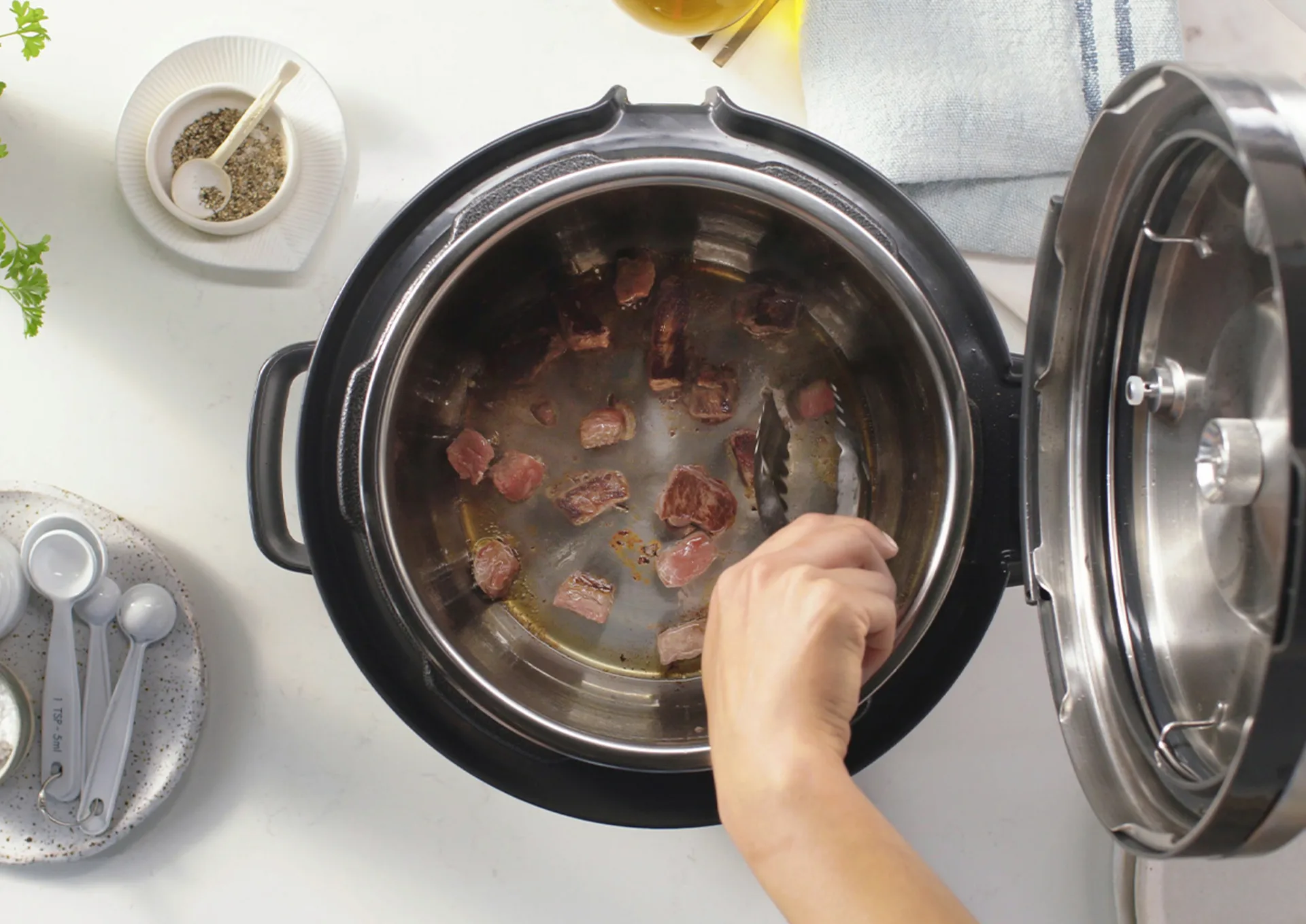 Sage SPR 680 tryckkokare, Brushed steel Sage